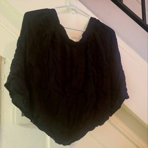 Old Navy Plain Black Skirt, Size L